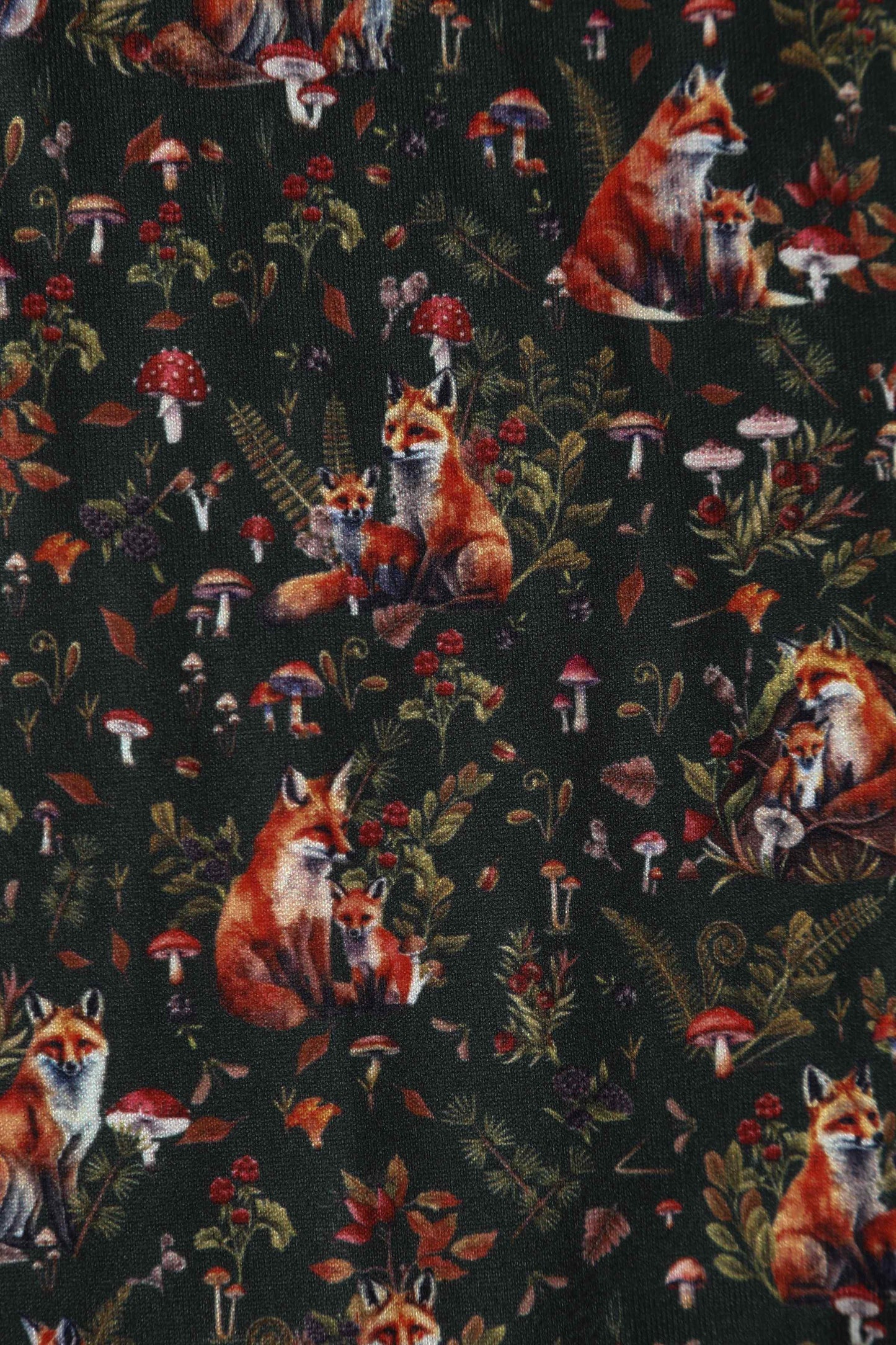 Billie Woodland Fox Den Print Dress