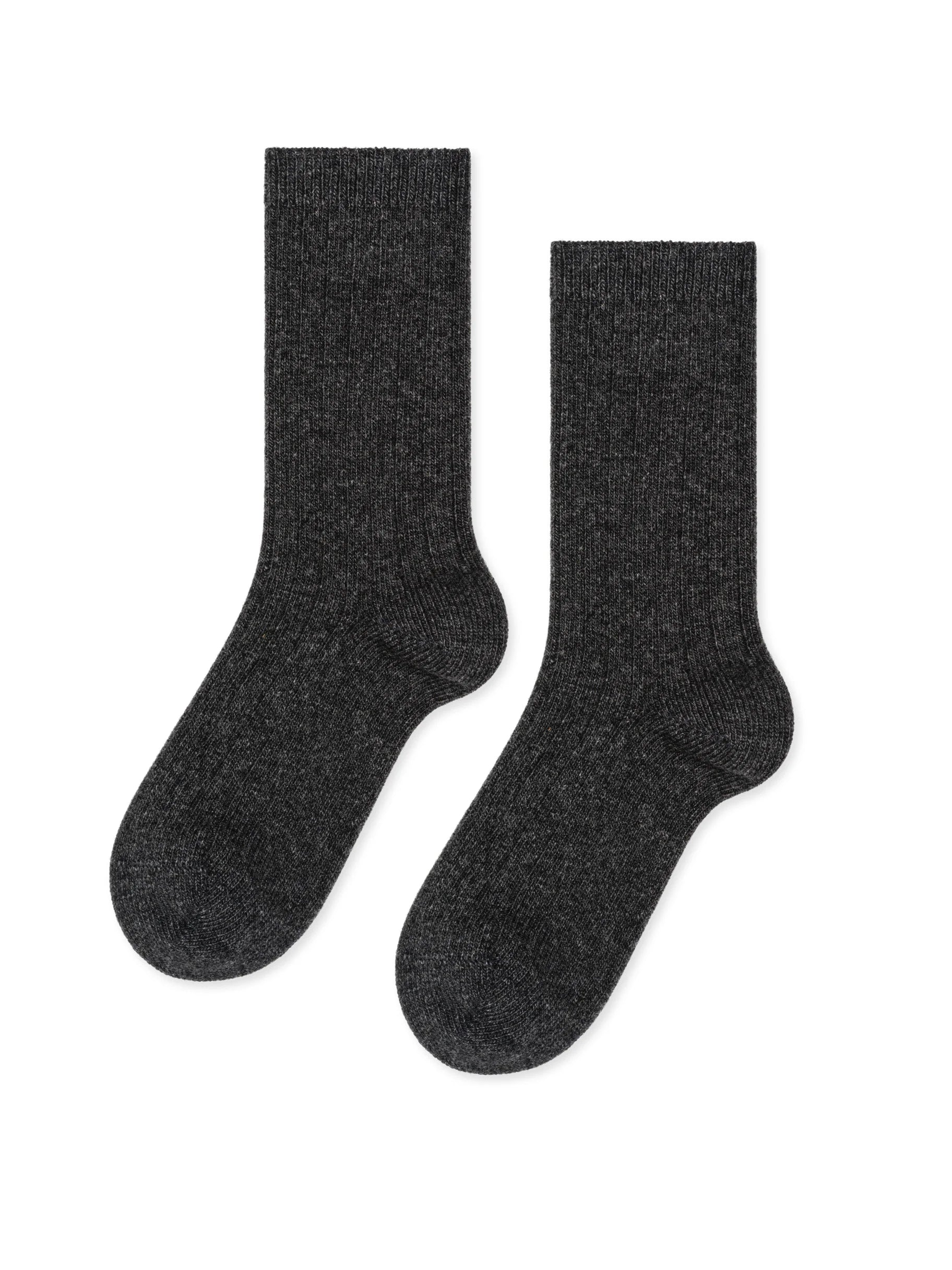 Hansel From Basel Cozy Rib Cashmere Sock