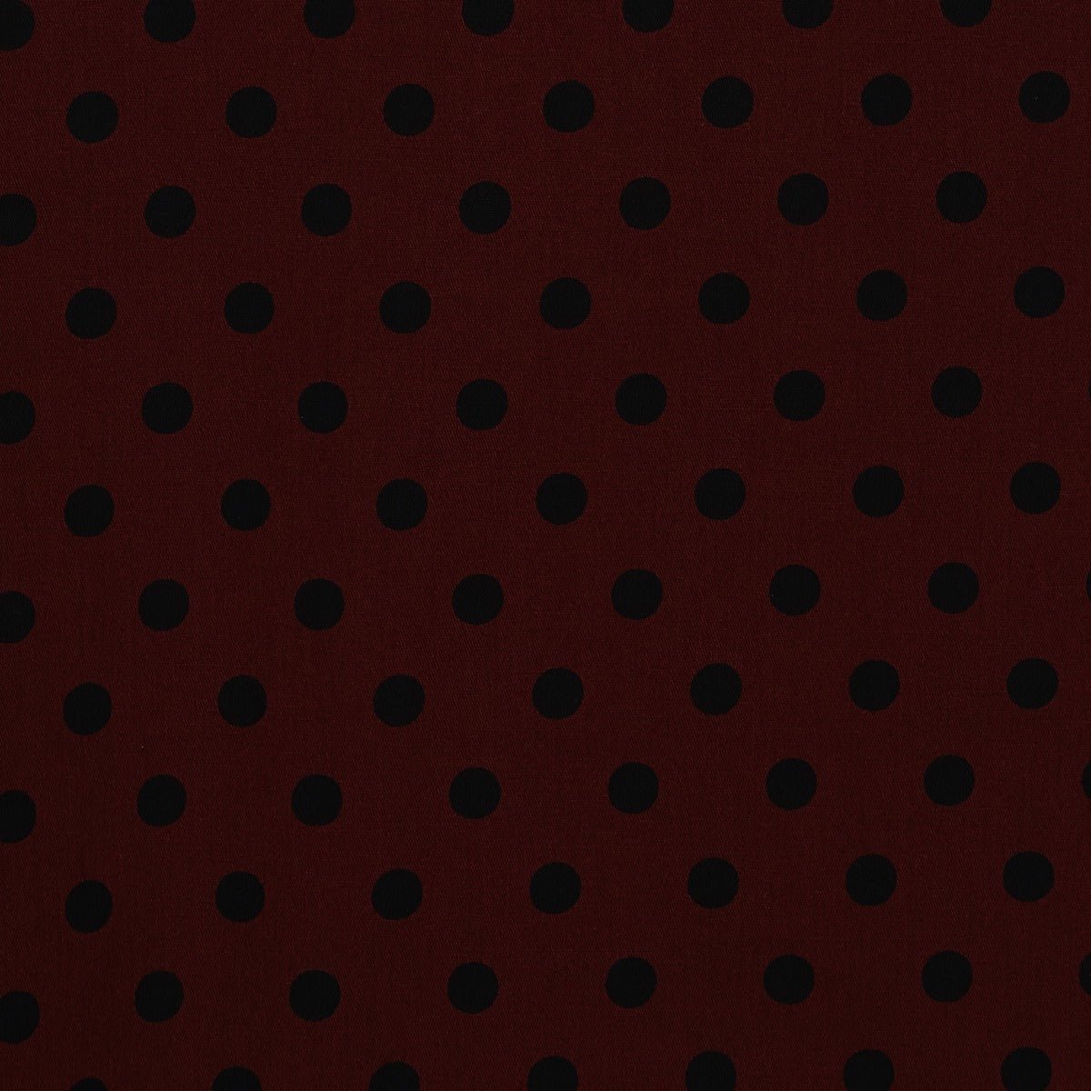 Claudia Flirty Fifties Polka Dot Dress in Burgundy-Black