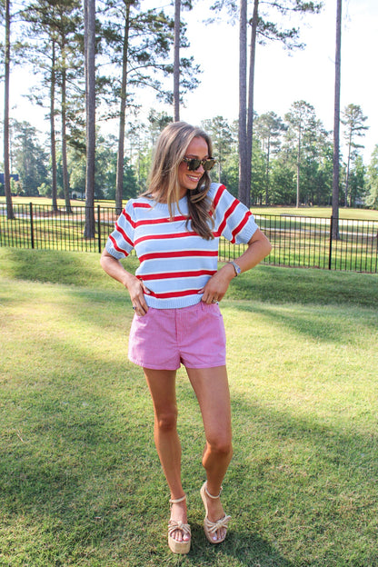 Macy Gingham Shorts