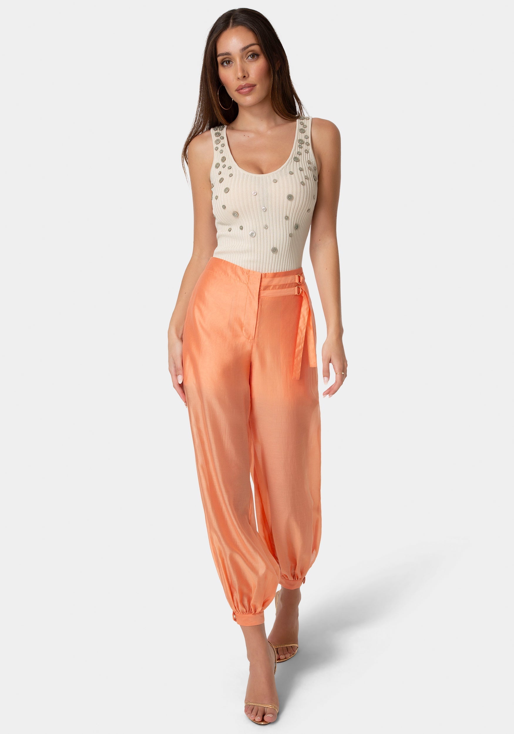 Sheer Voile Bubble Pant