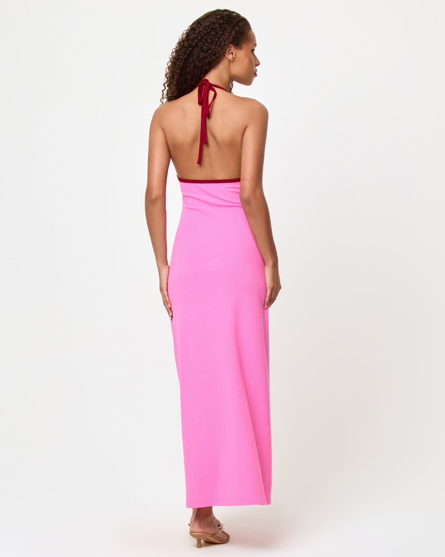 Shea Maxi Dress - Pink-Simmer