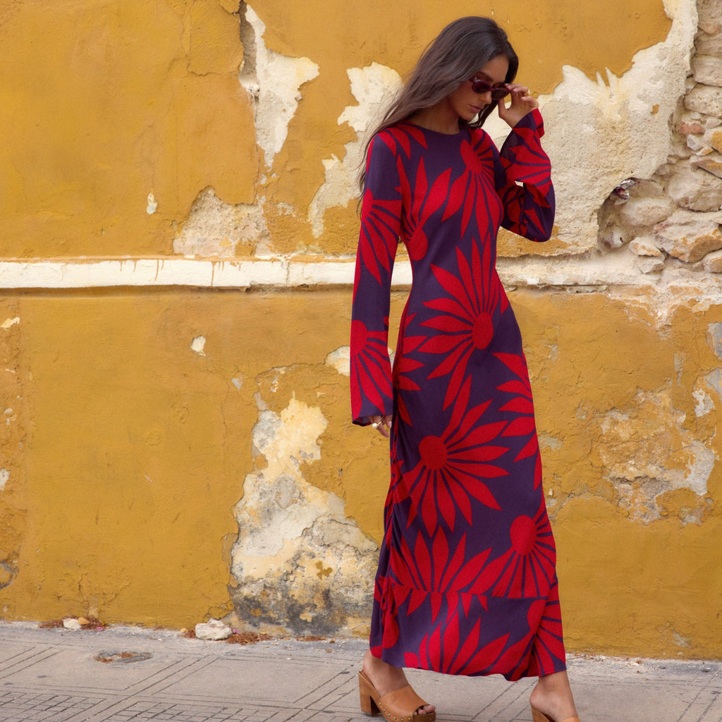 Anouk Dress In Strawflower