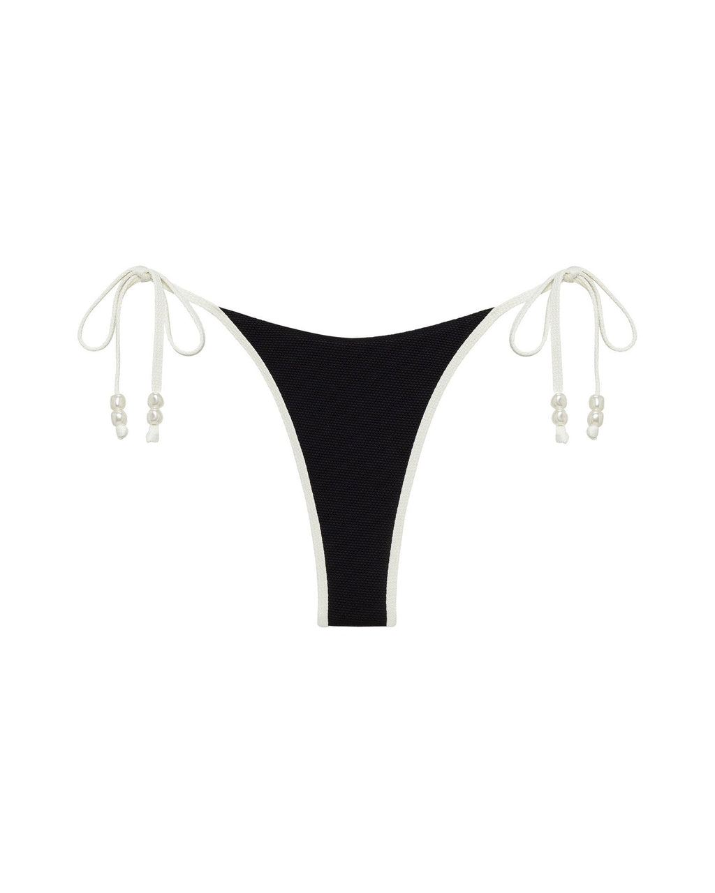 Lucia Bikini Bottom - Black-Cream
