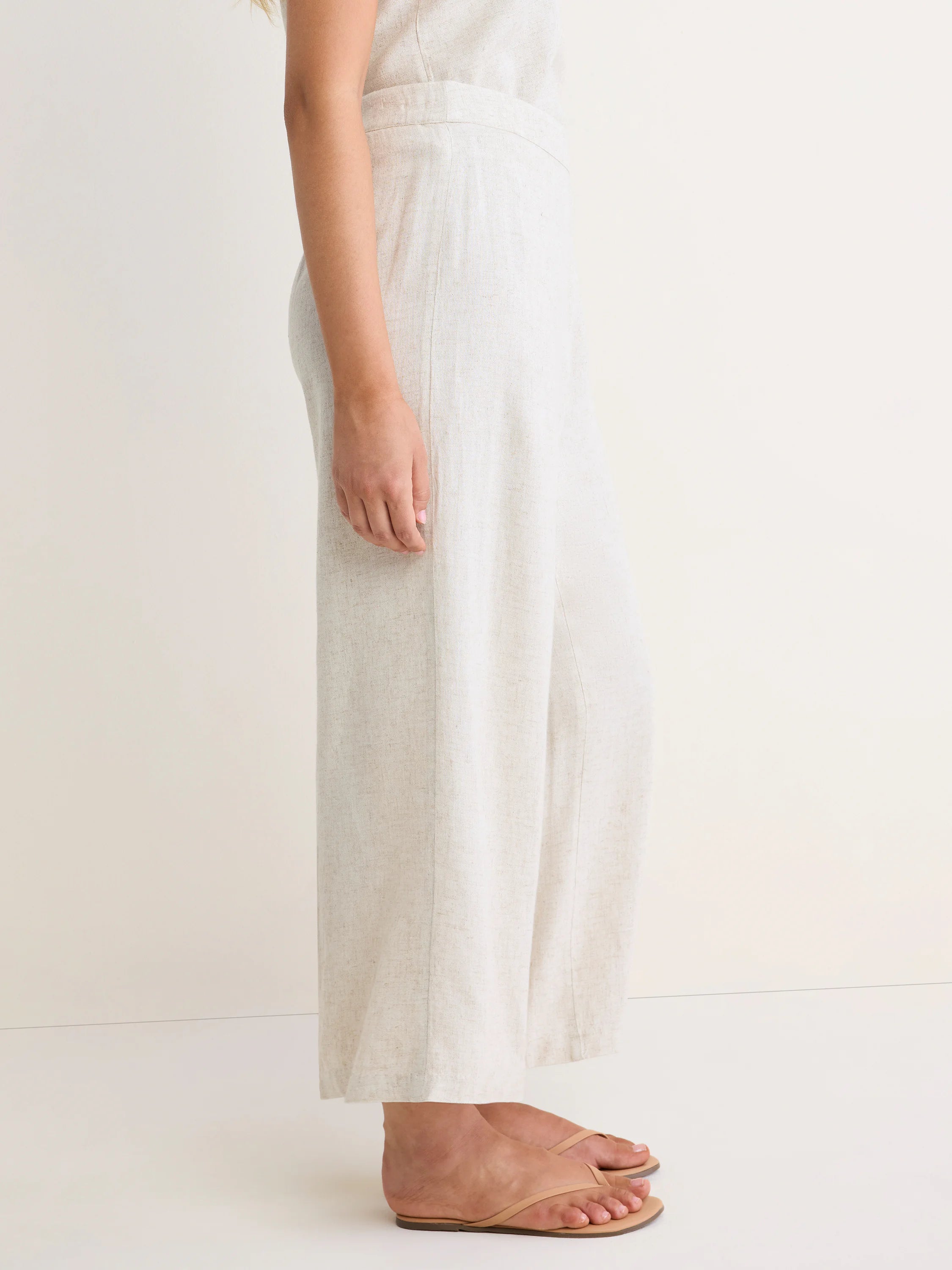 nz by NIC+ZOE Dylan Linen Blend Pant