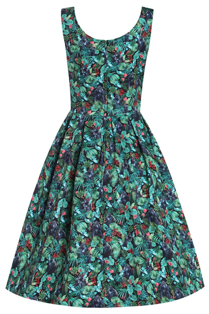 Amanda Gorilla Forest Swing Dress