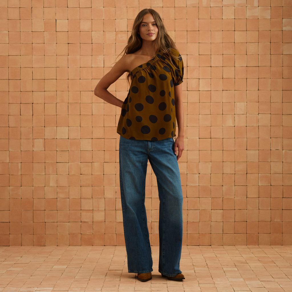 Bonnie Top In Ginger Spot