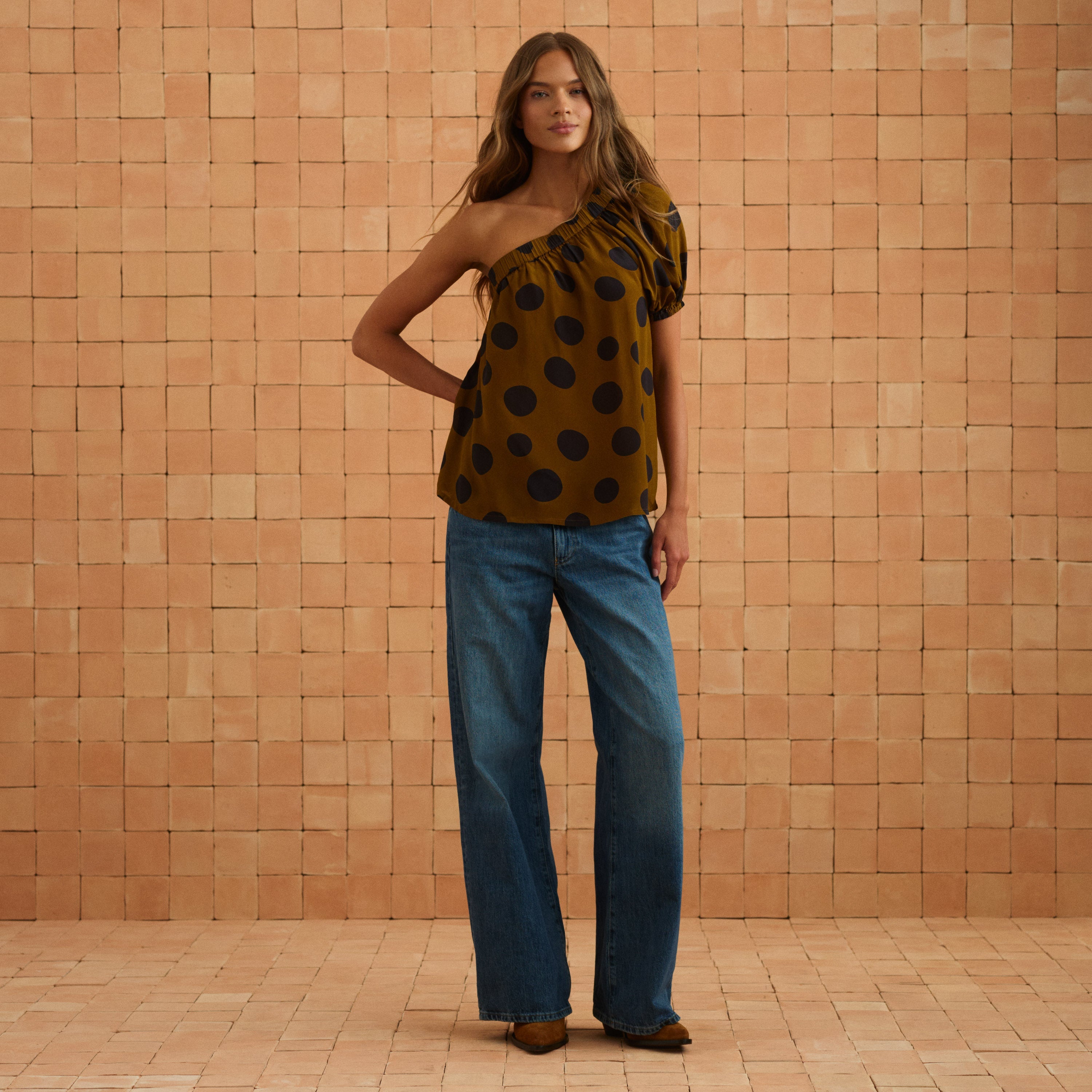 Bonnie Top In Ginger Spot