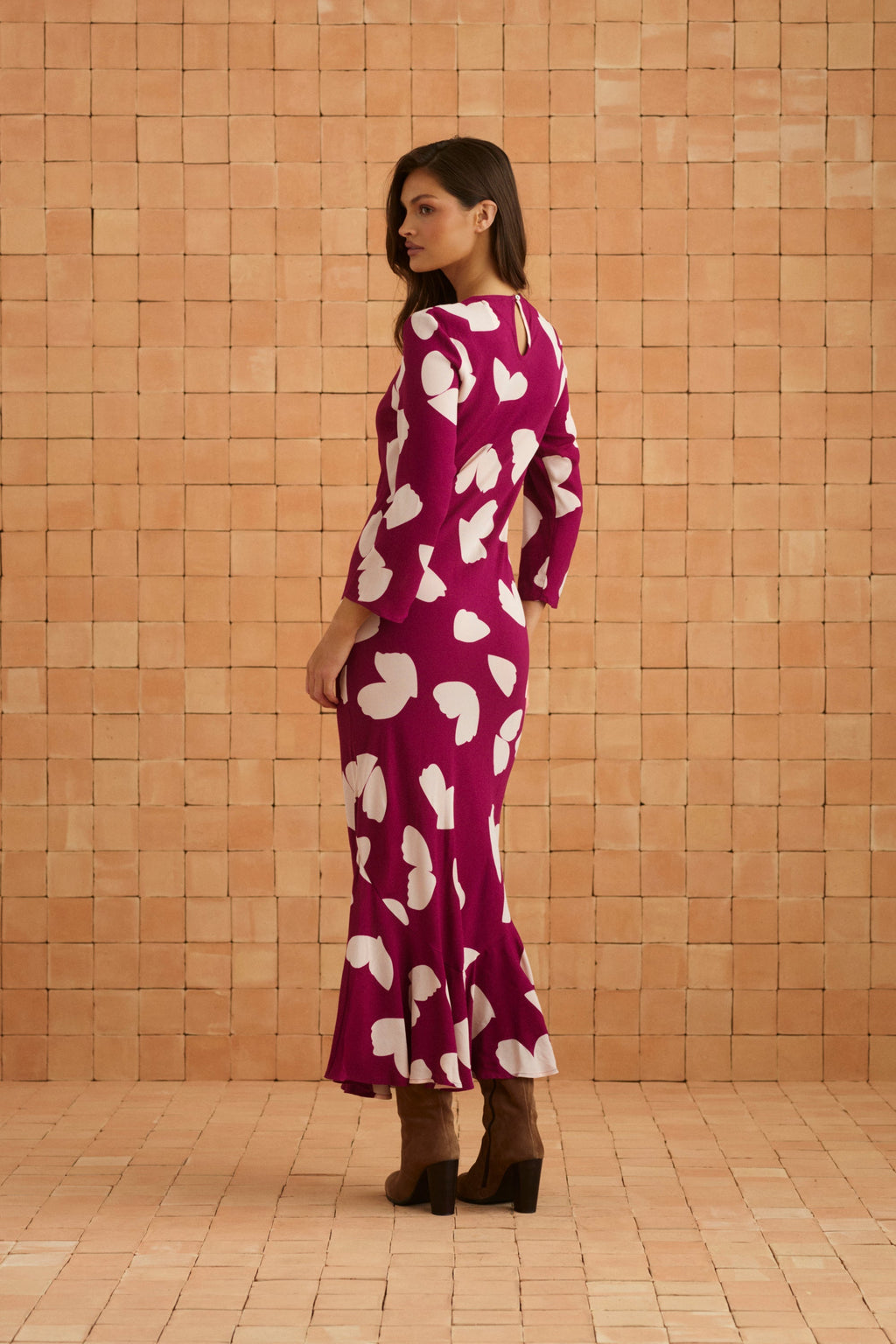 Charli Dress In Snapdragon