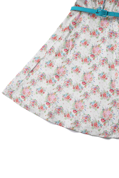 Penelope English Garden Shirt Dress In White