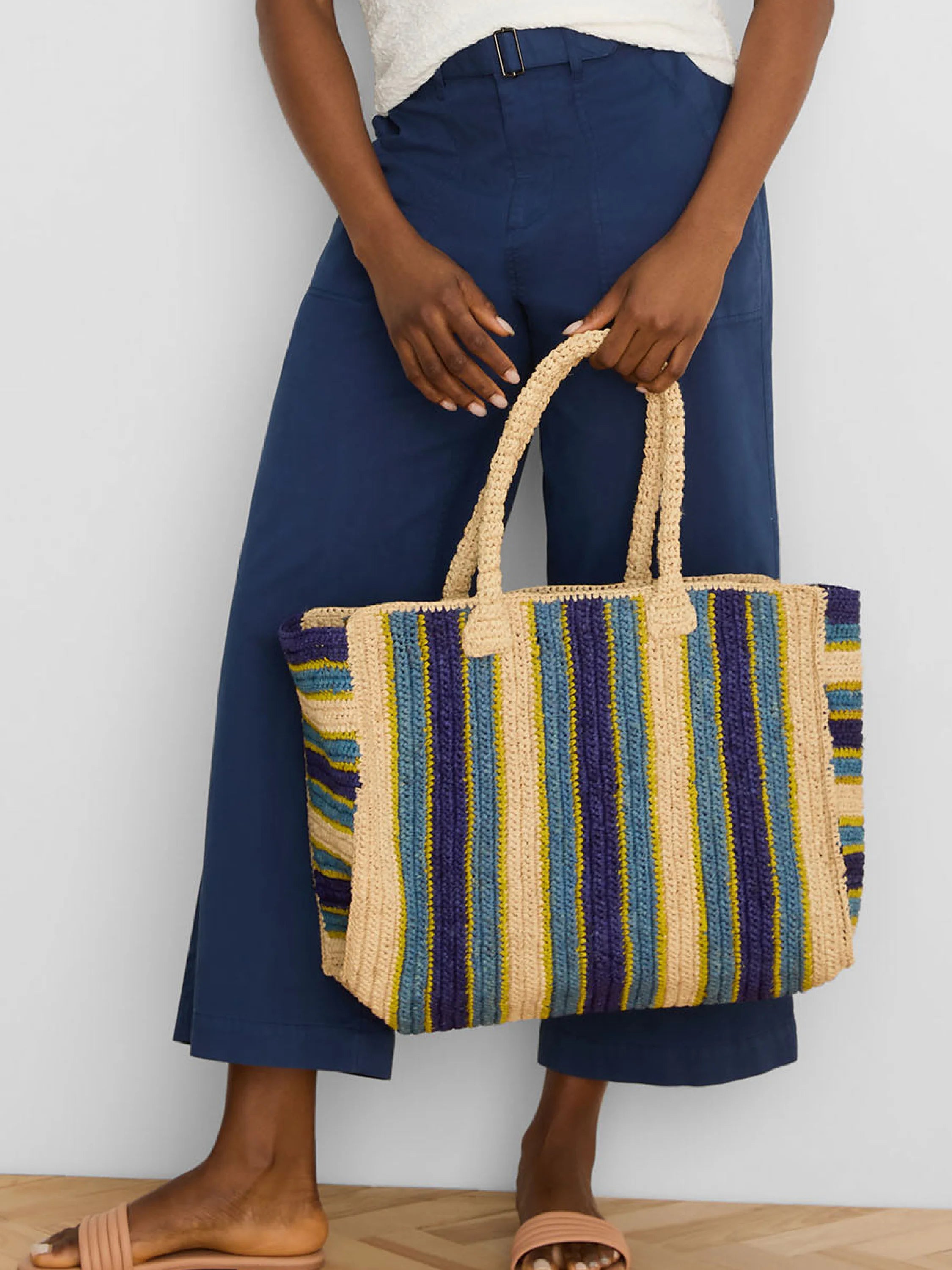 Hat Attack Arlington Stripe Tote