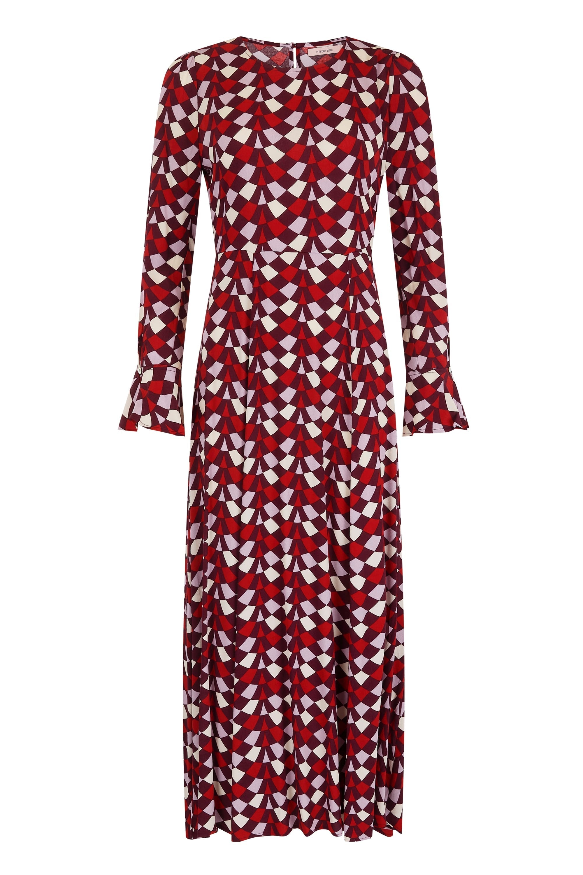 Elodie Dress In Paprika Spice