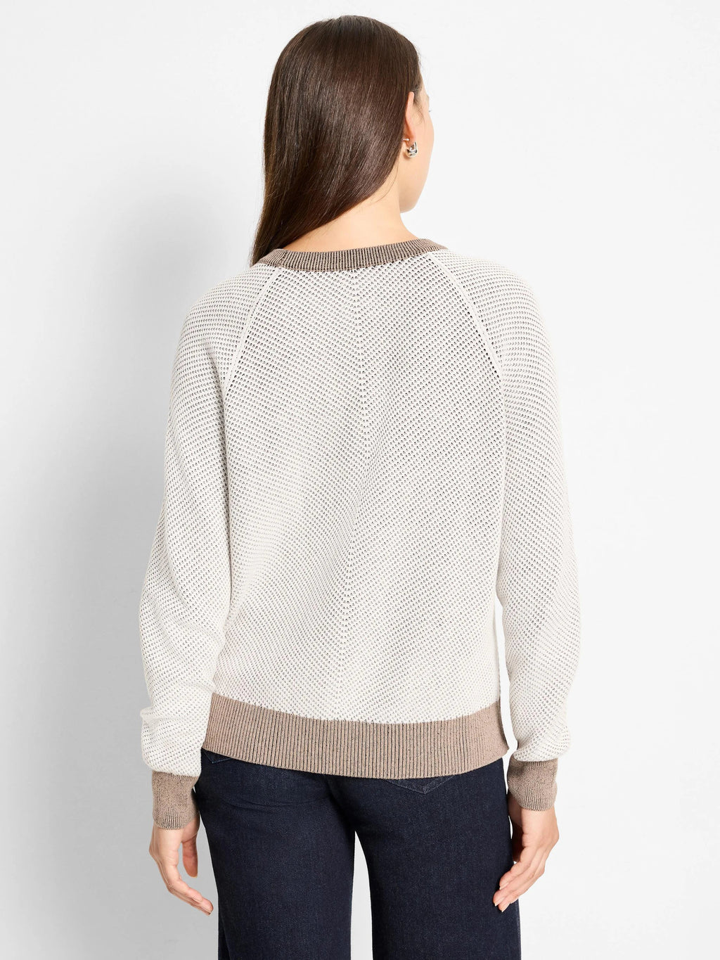 Textured Cotton Sweater