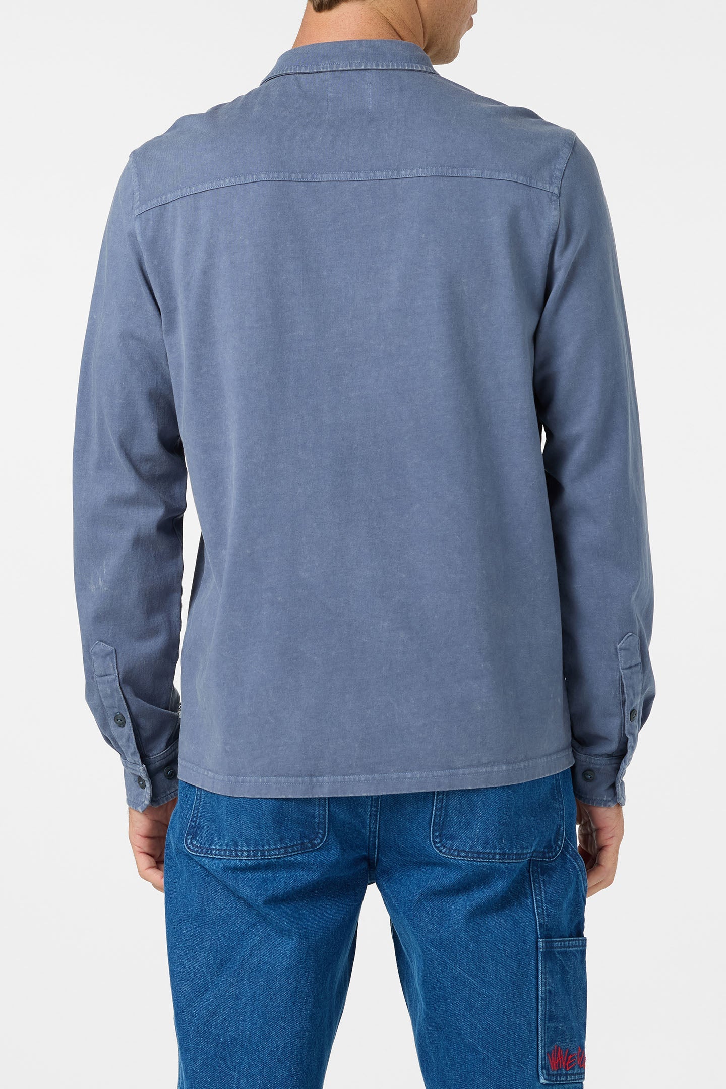 O'Riginals Long Sleeve Button Front Knit Shirt