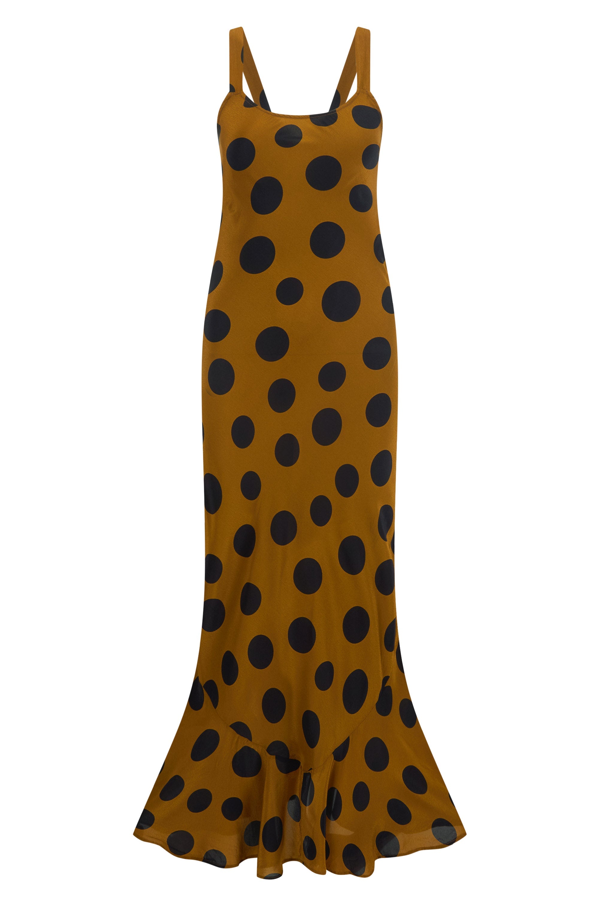 Gia Dress In Ginger Spot