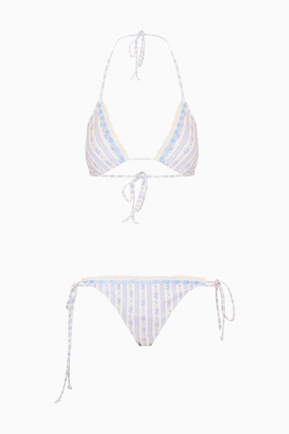 Harbor Floral Striped Bikini