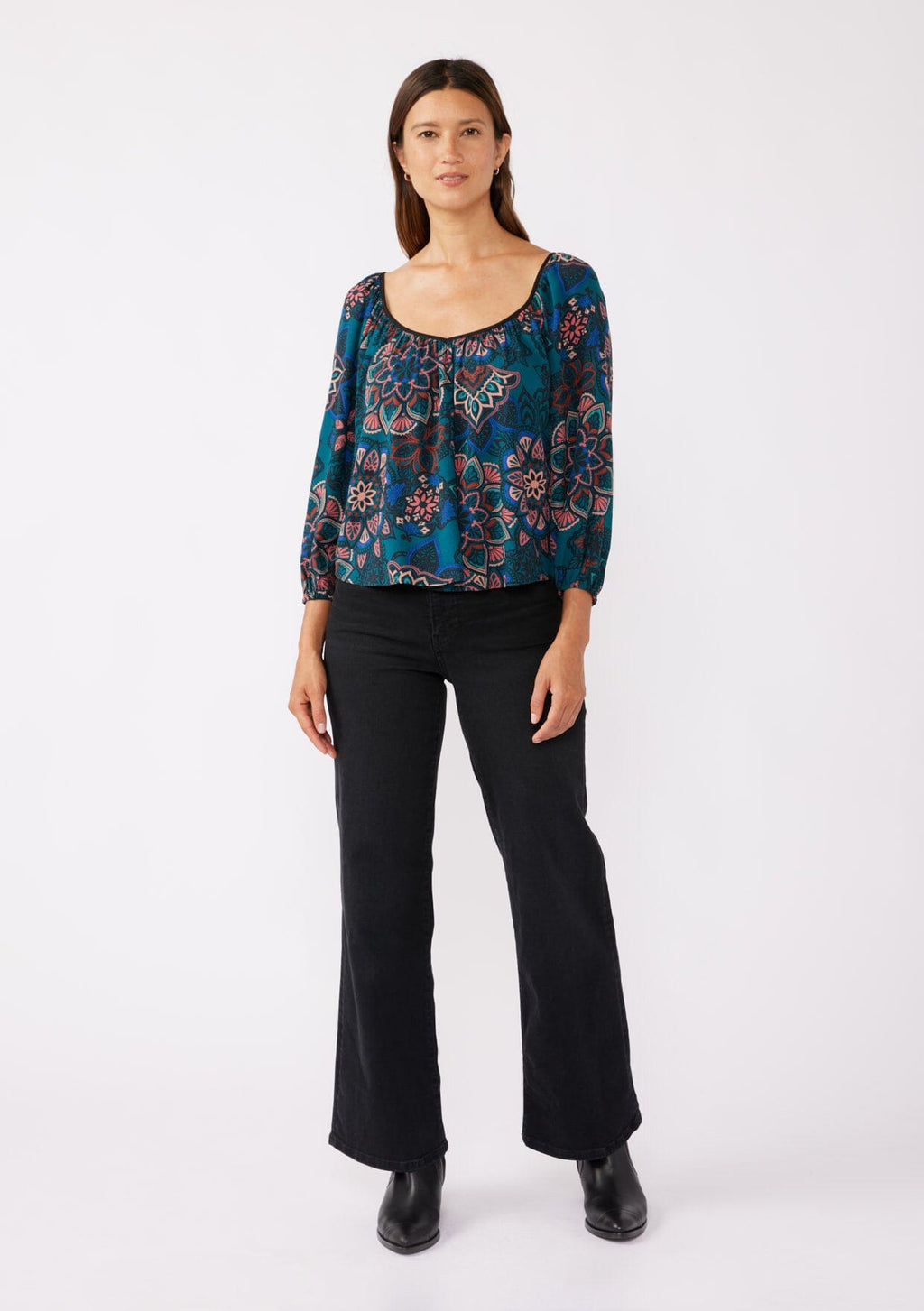Floral Prism Blouse