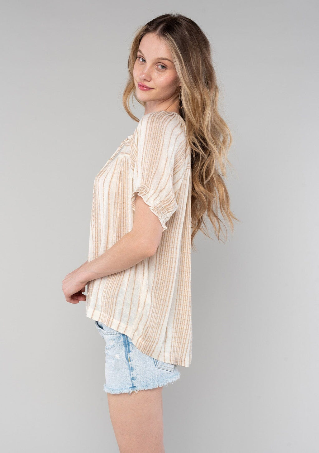 Luellen Puff Sleeve Top