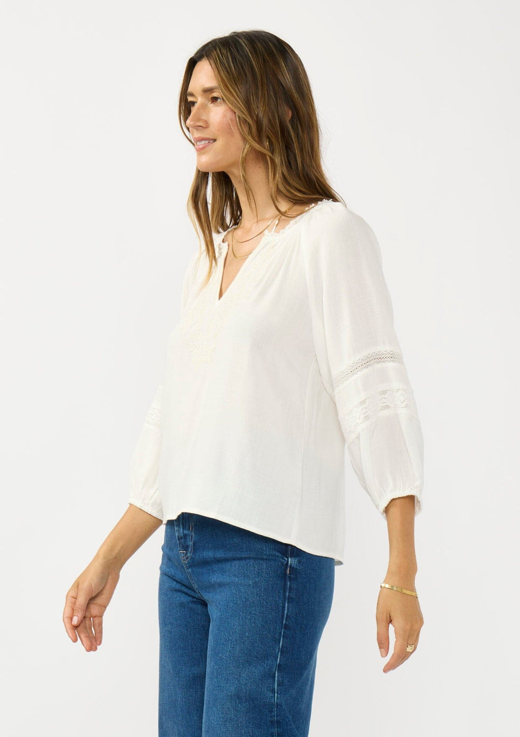 Claire Embroidered Blouse
