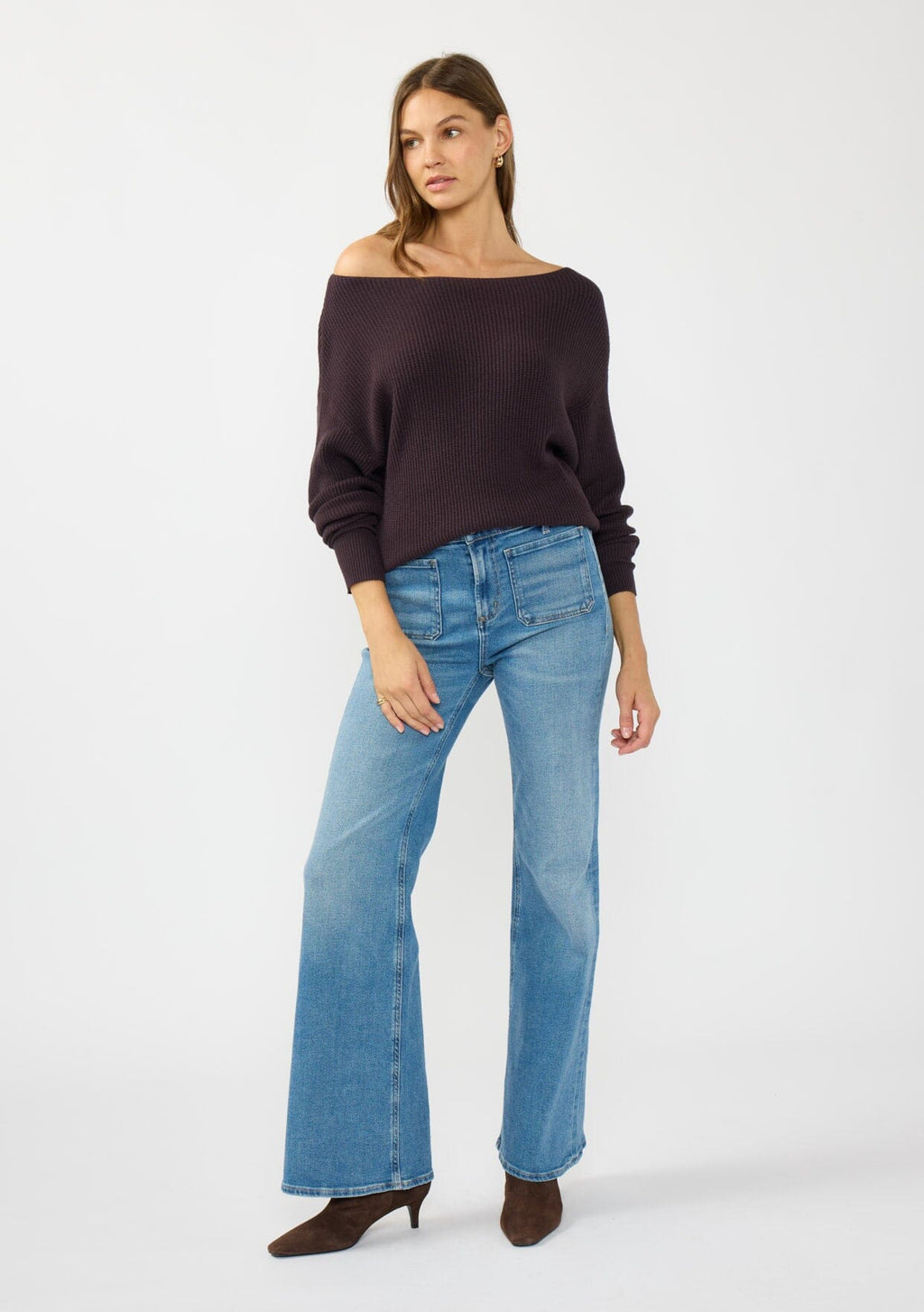 Snuggle Up Off Shoulder Sweater