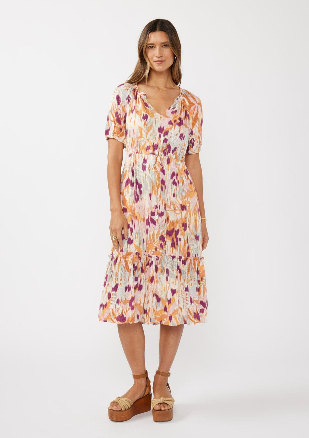 Terra Spice Midi Dress