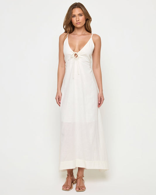 Mabel Maxi Dress - Cream