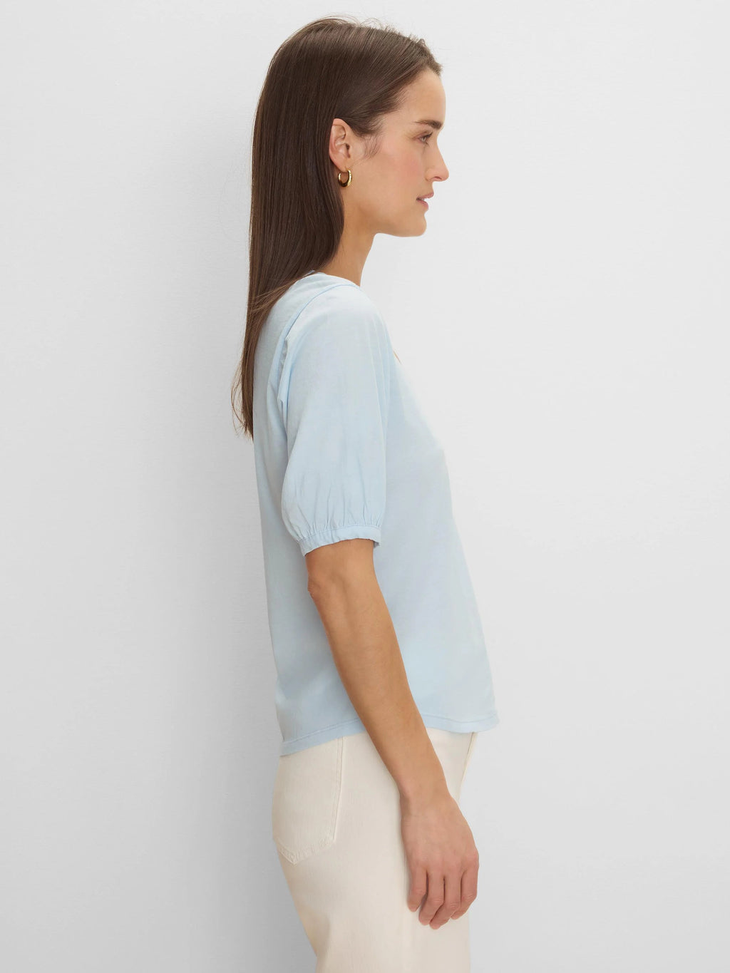 NZT Elbow Sleeve V-Neck Tee
