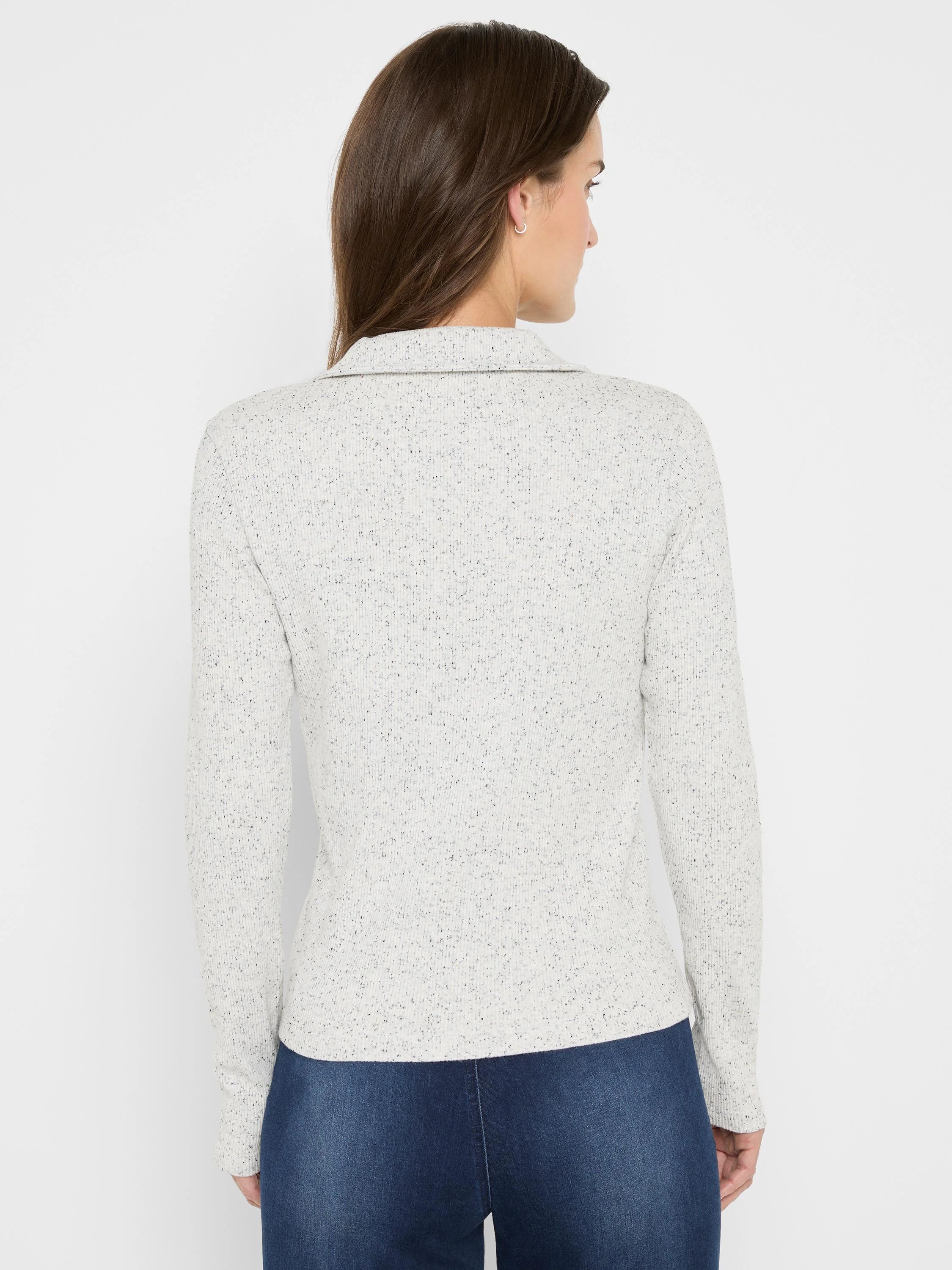 NZT Rib Long Sleeve Polo