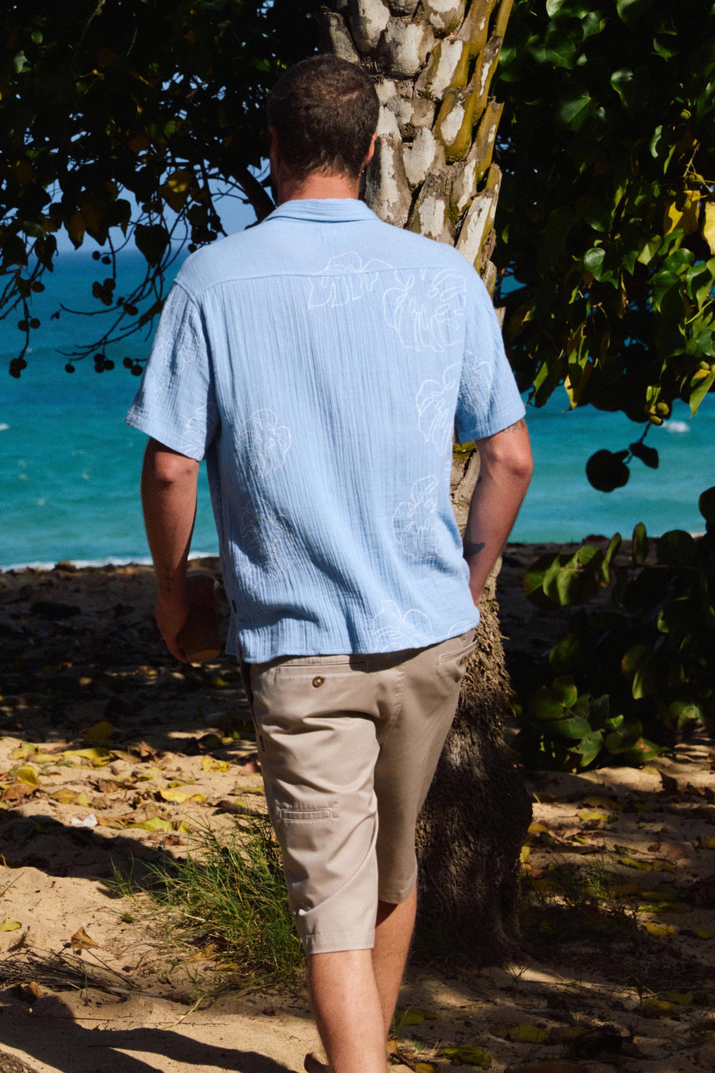 Pipeline Rodeo Monstera Shirt