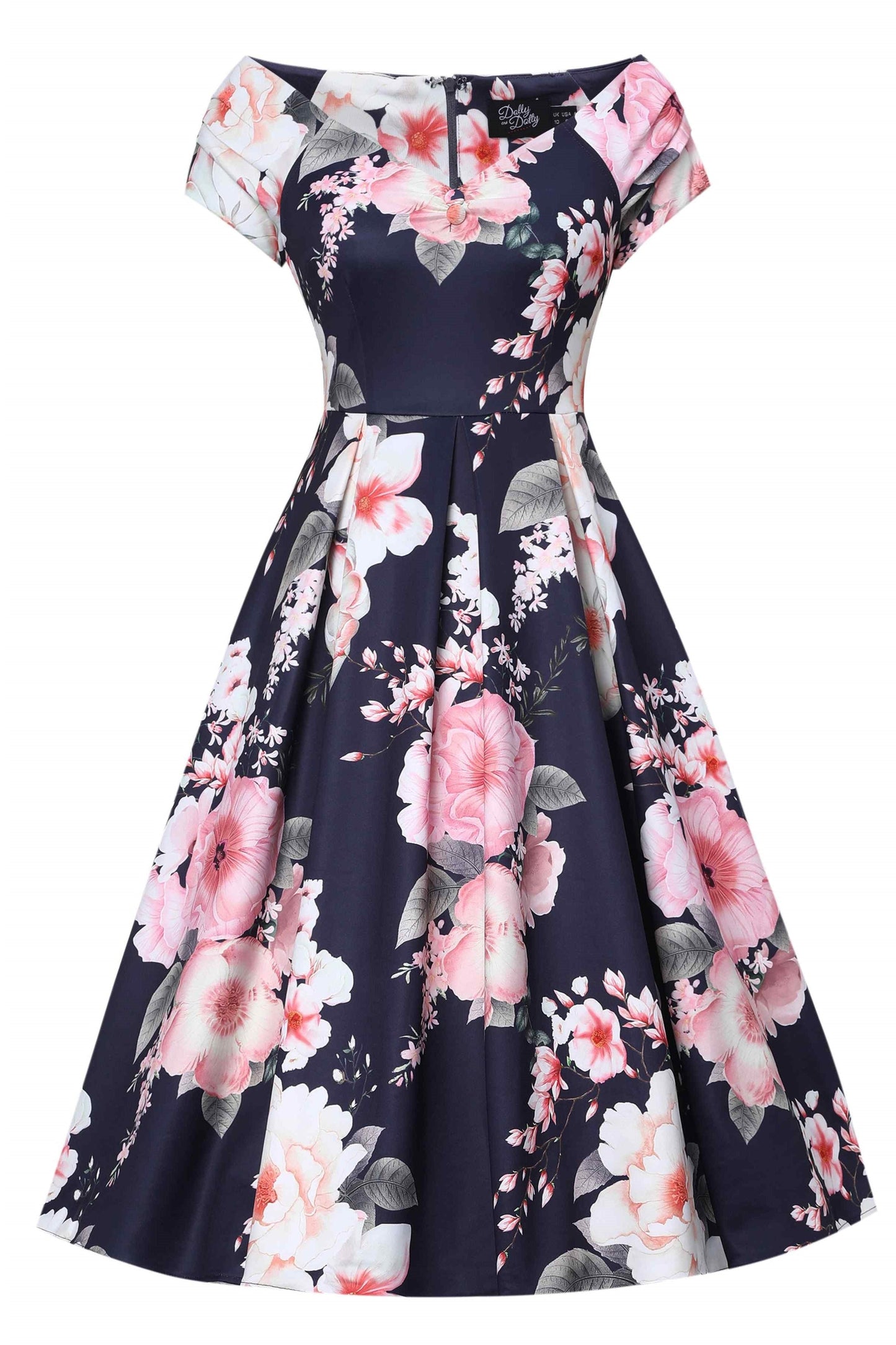 Lily Peony Off Shoulder Dress