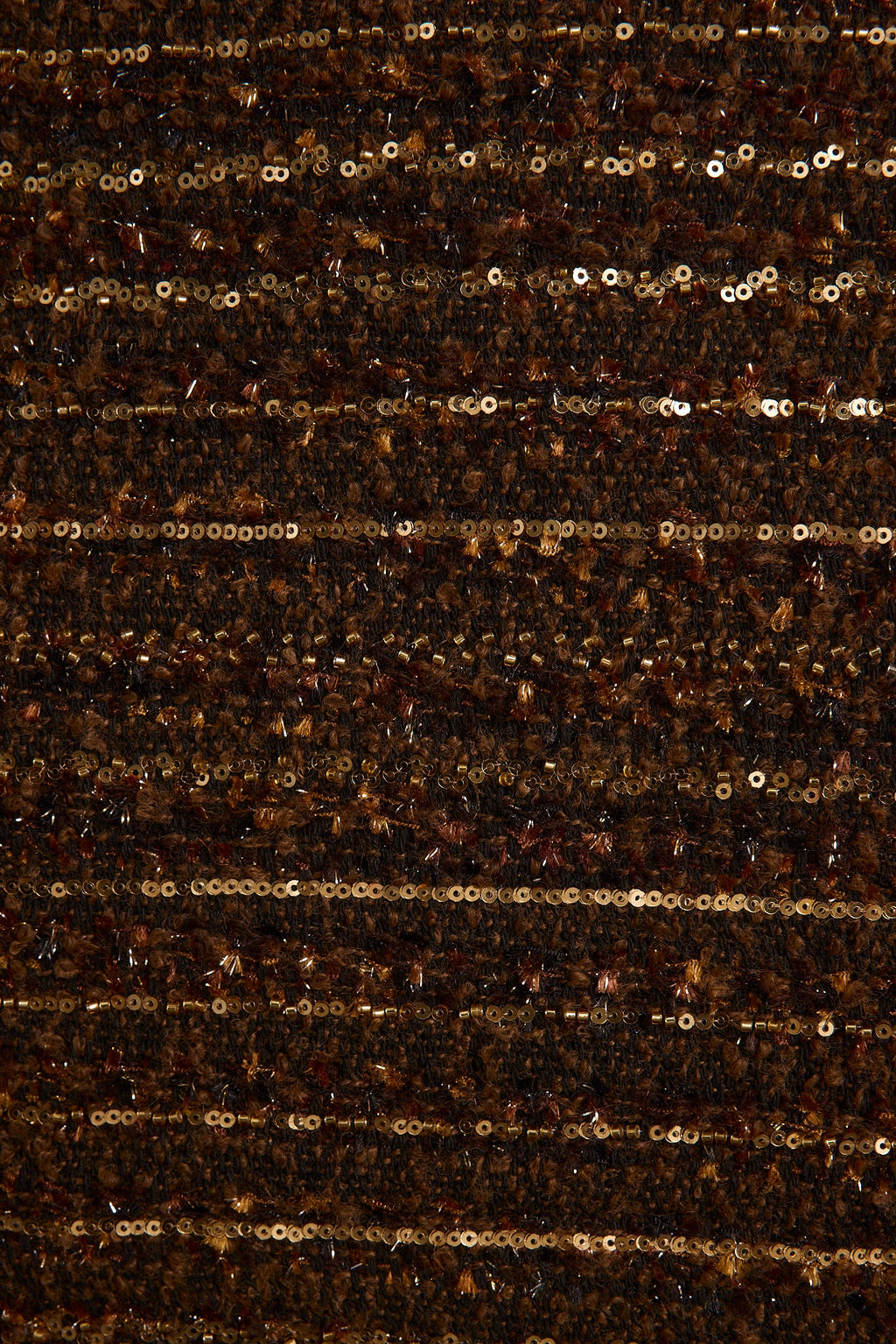 Prescott Mocha and Gold Micro Mini Skirt