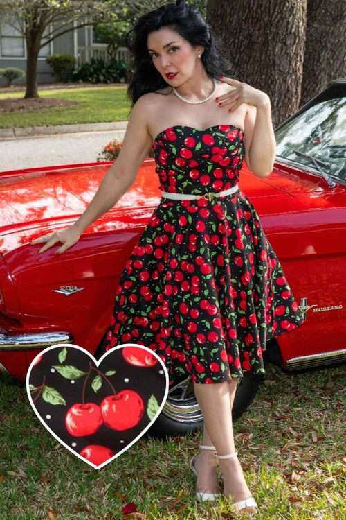 Melissa Retro Cherry Dress