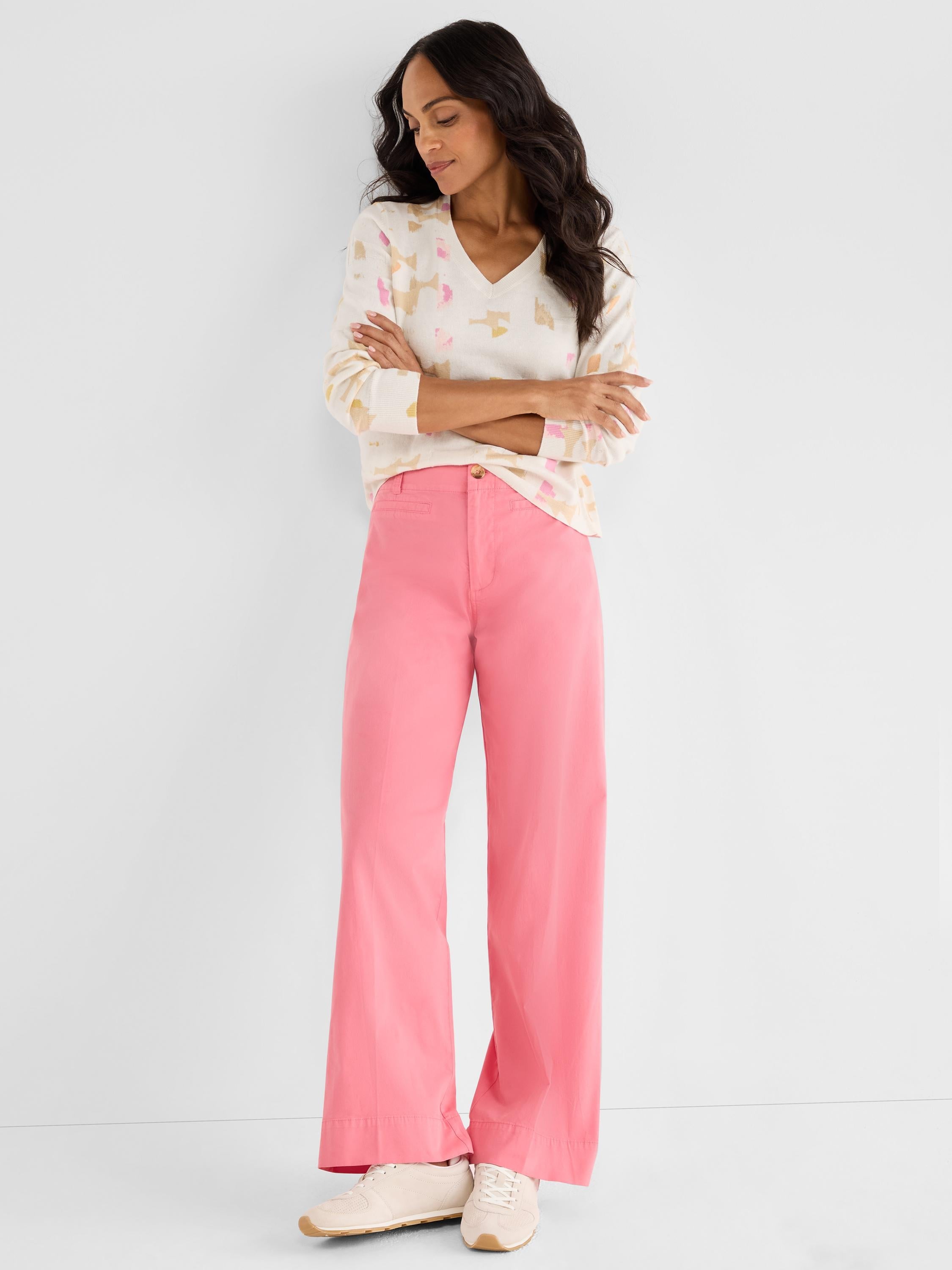 Mod Mix V-Neck Sweater