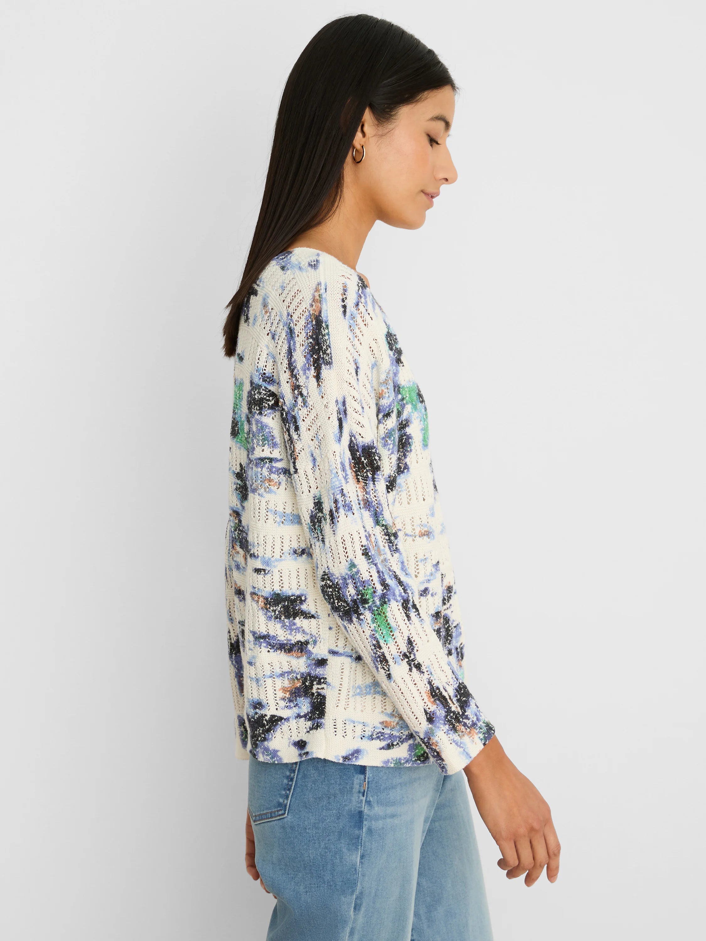Water Lilies Pointelle Sweater