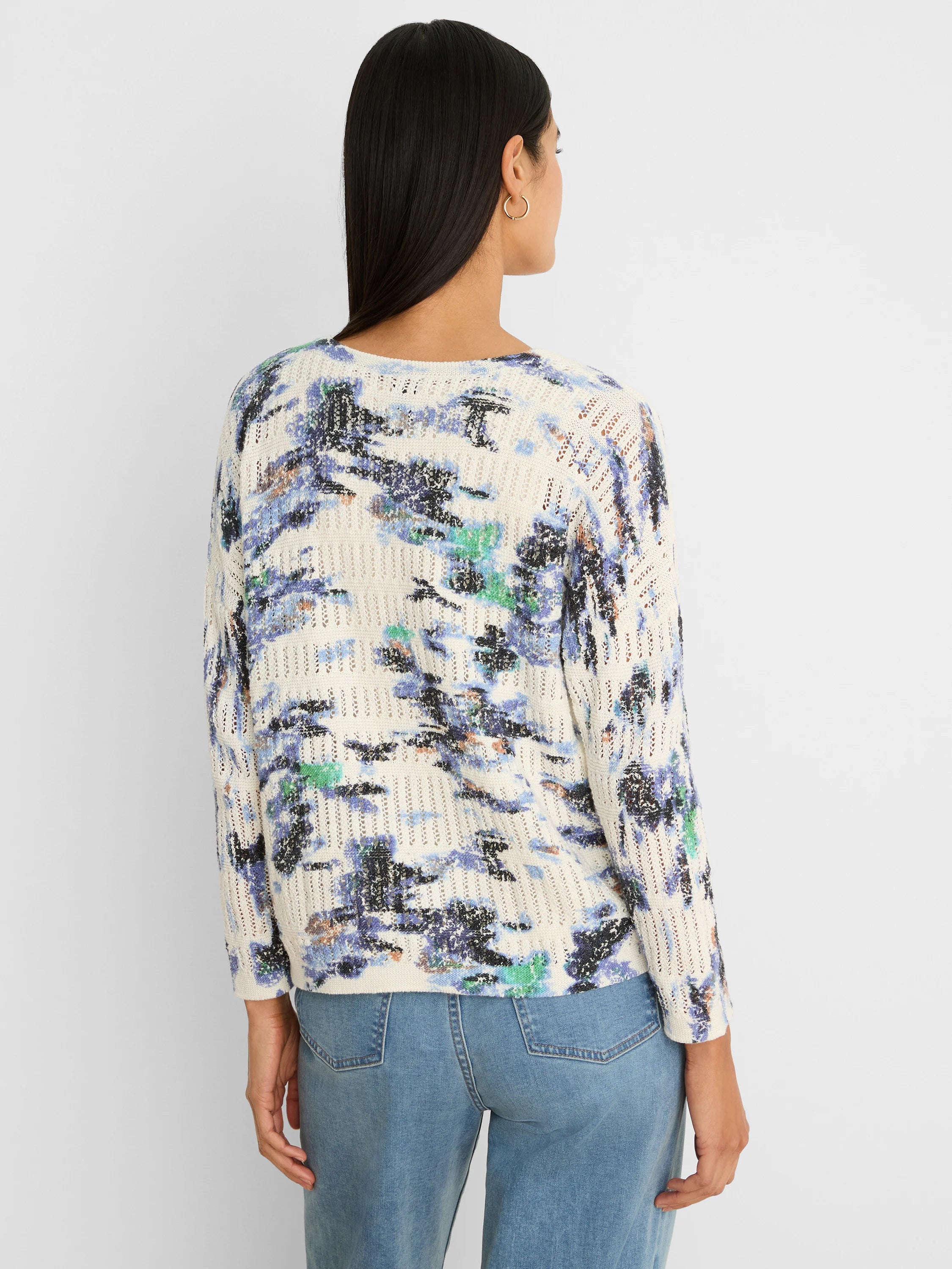 Water Lilies Pointelle Sweater