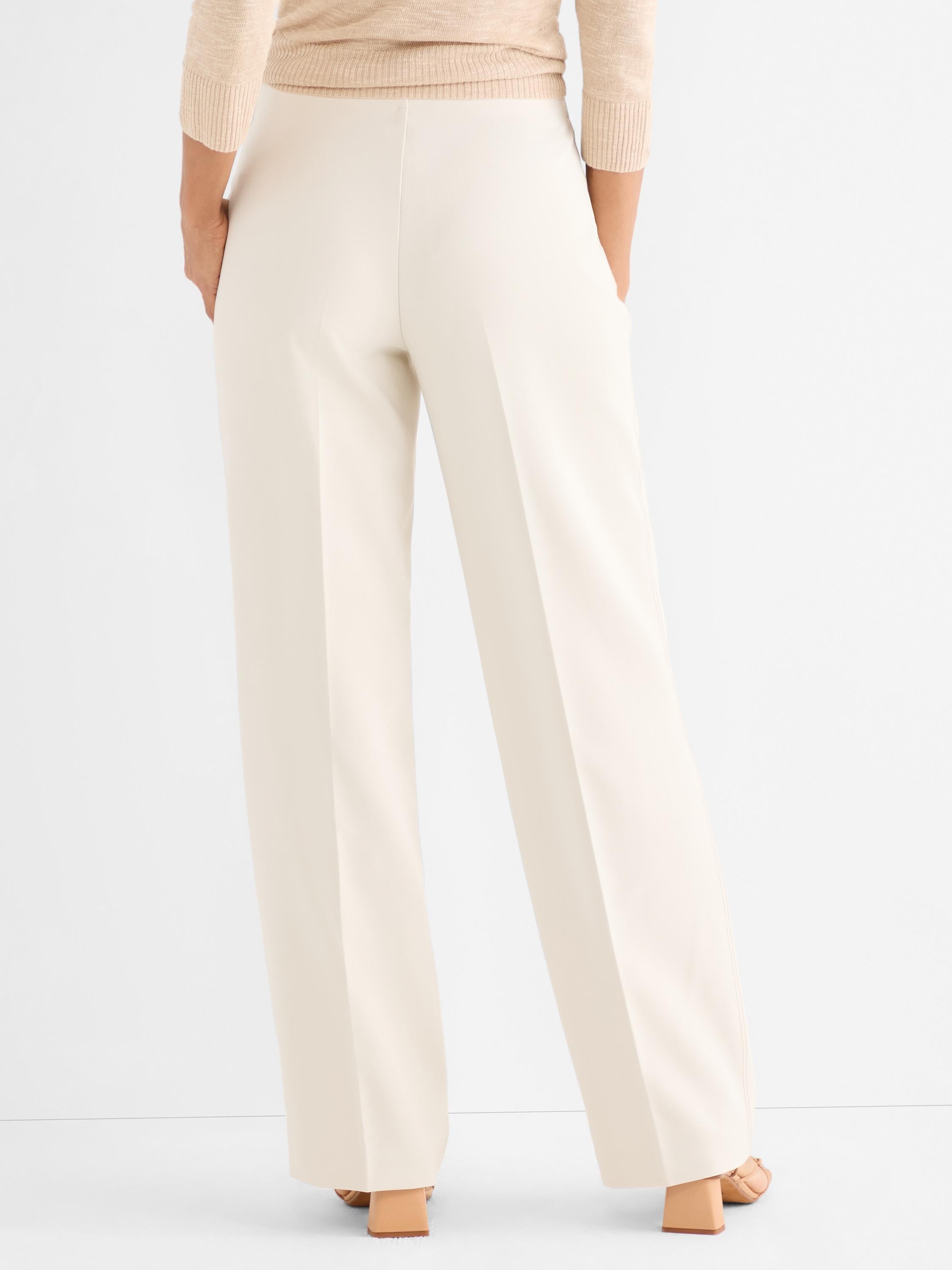 Lenox Wide Leg Accent Stitch Pant