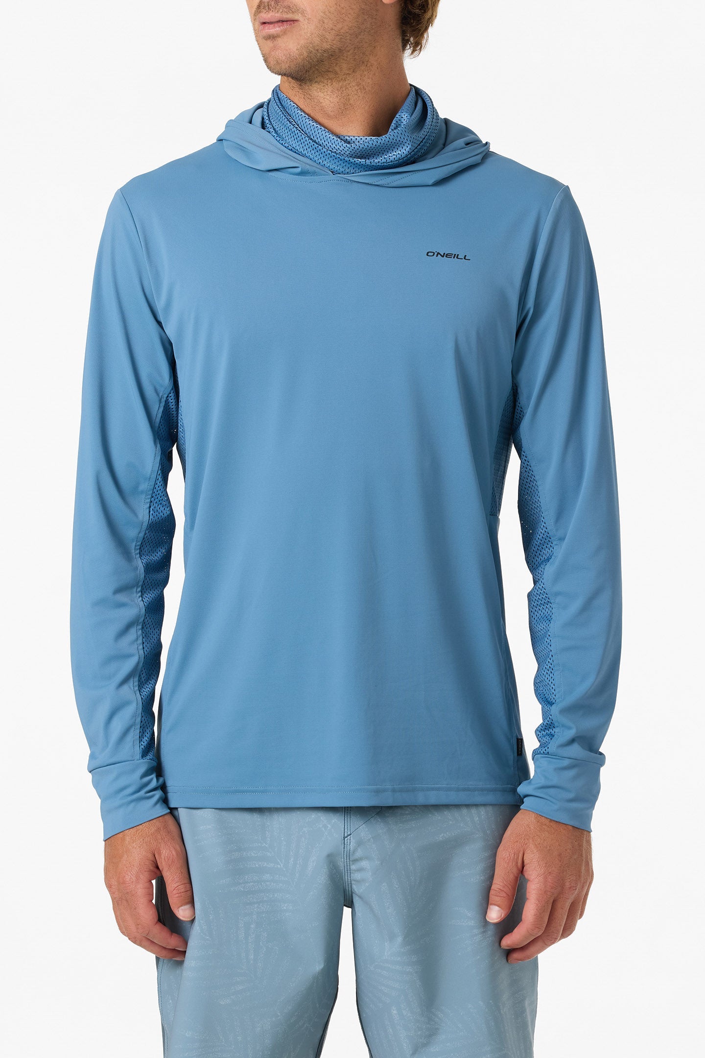 TRVLR UPF Elevated Hooded Long Sleeve Pullover