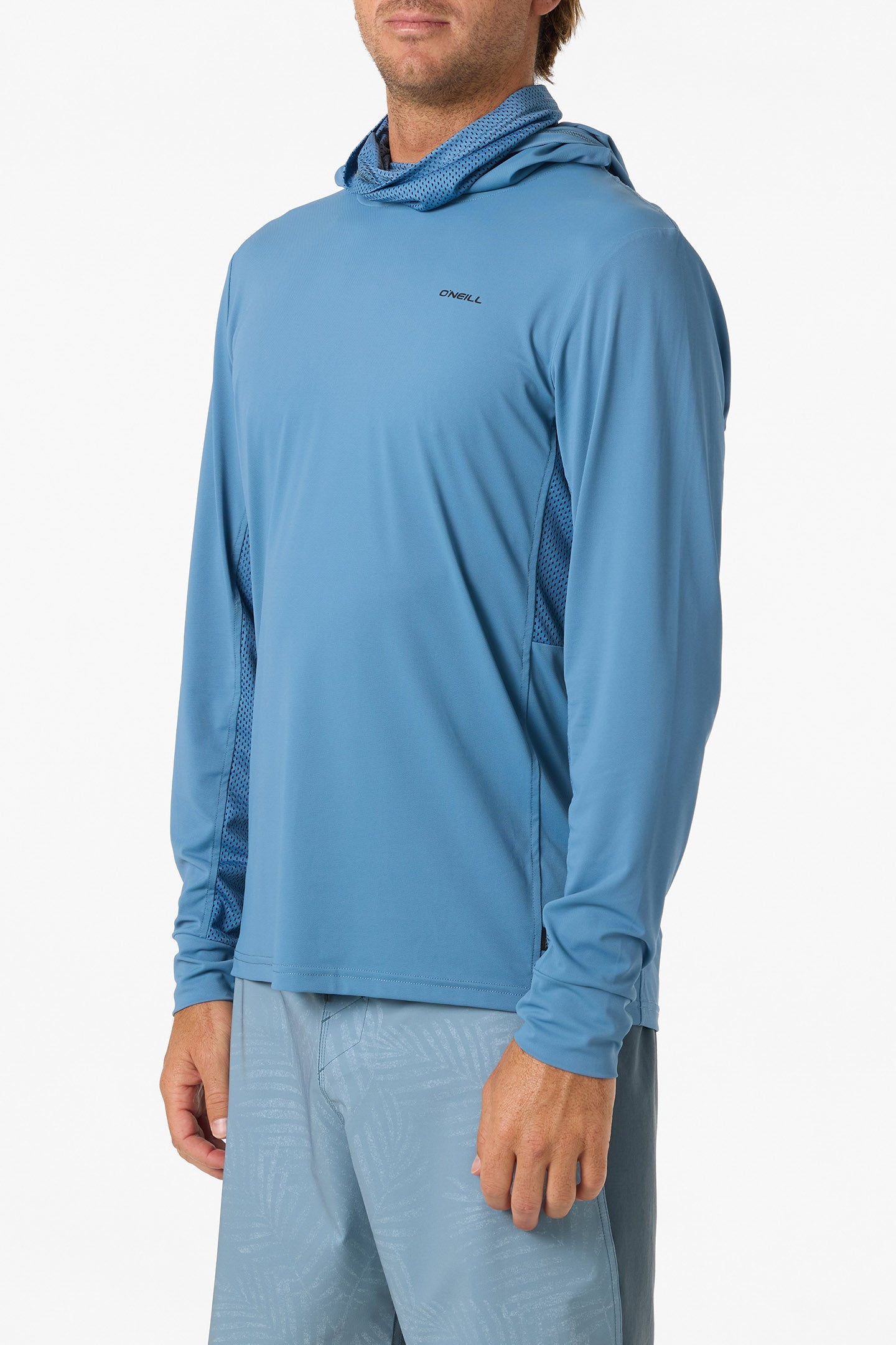 TRVLR UPF Elevated Hooded Long Sleeve Pullover