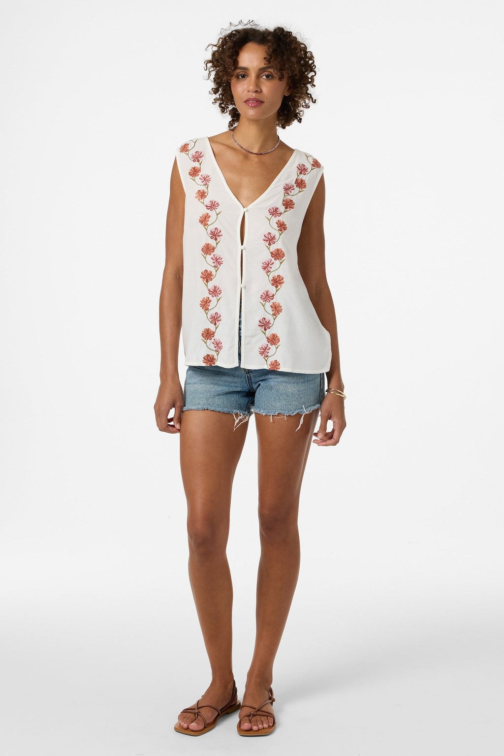 Farren Floral Top