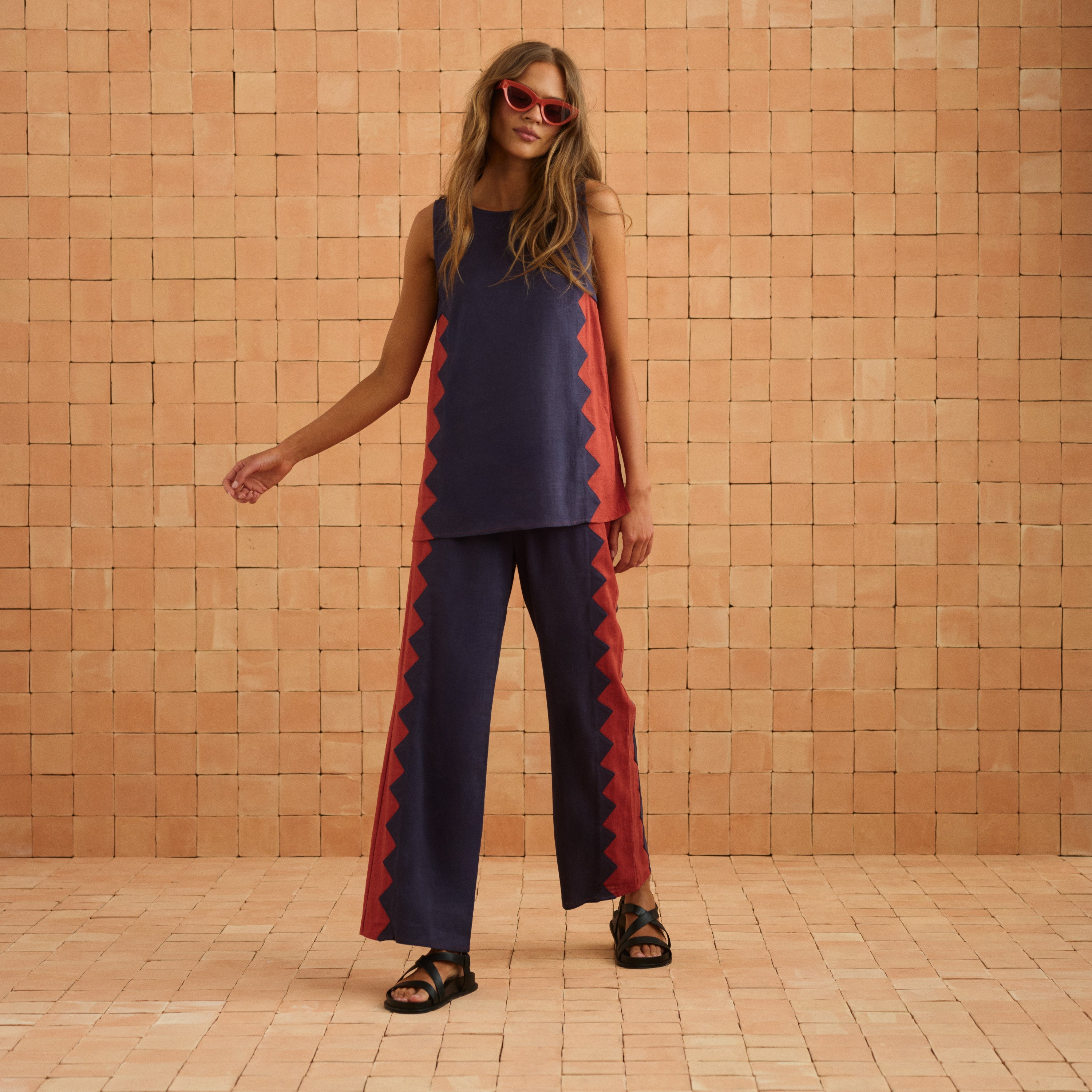 Tash Top In Foxglove
