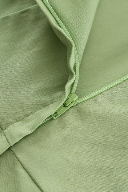 Daisy Light Green Halter Dress