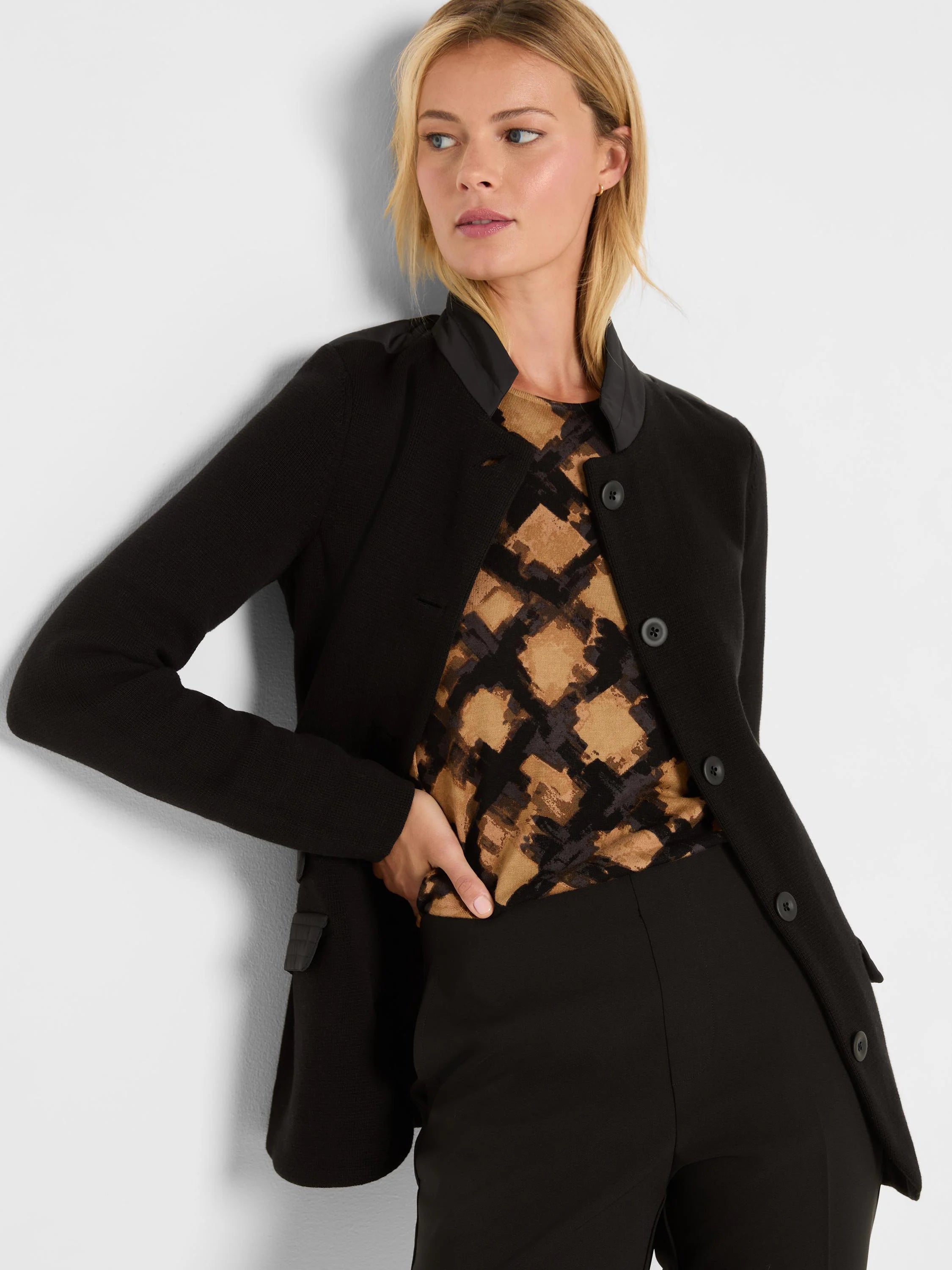 Puff Back Blazer