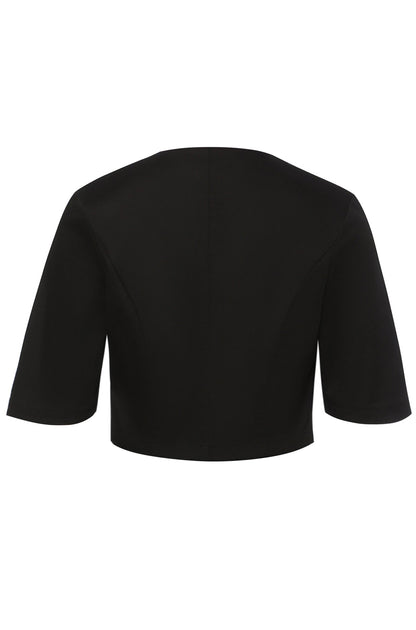 Lisette Black Bolero Jacket