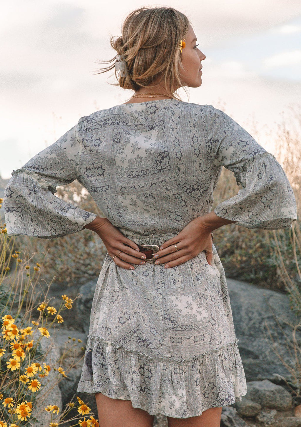 In The Details Paisley Mini Dress