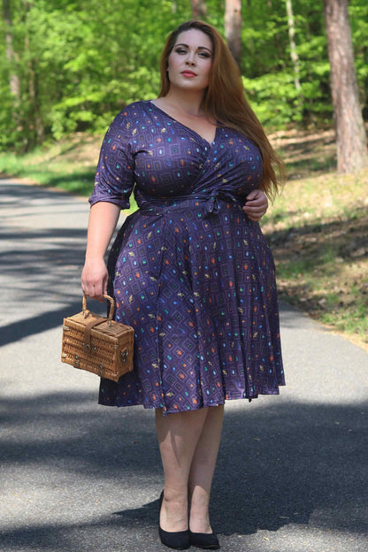 Matilda Bug Collection Wrap Dress