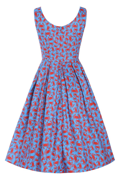 Amanda Crab Print Swing Dress