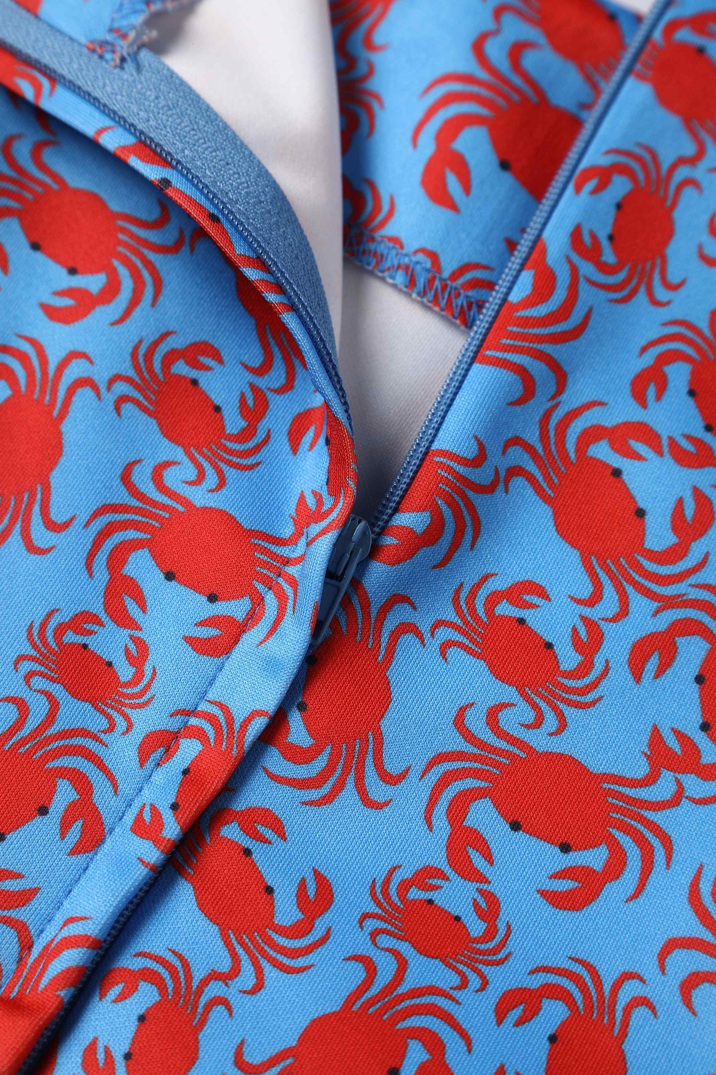 Amanda Crab Print Swing Dress