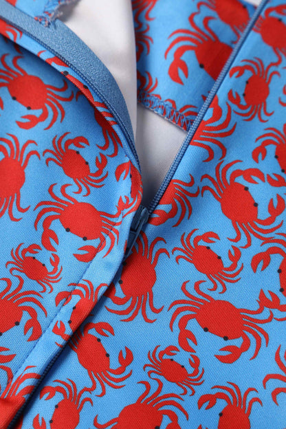 Amanda Crab Print Swing Dress