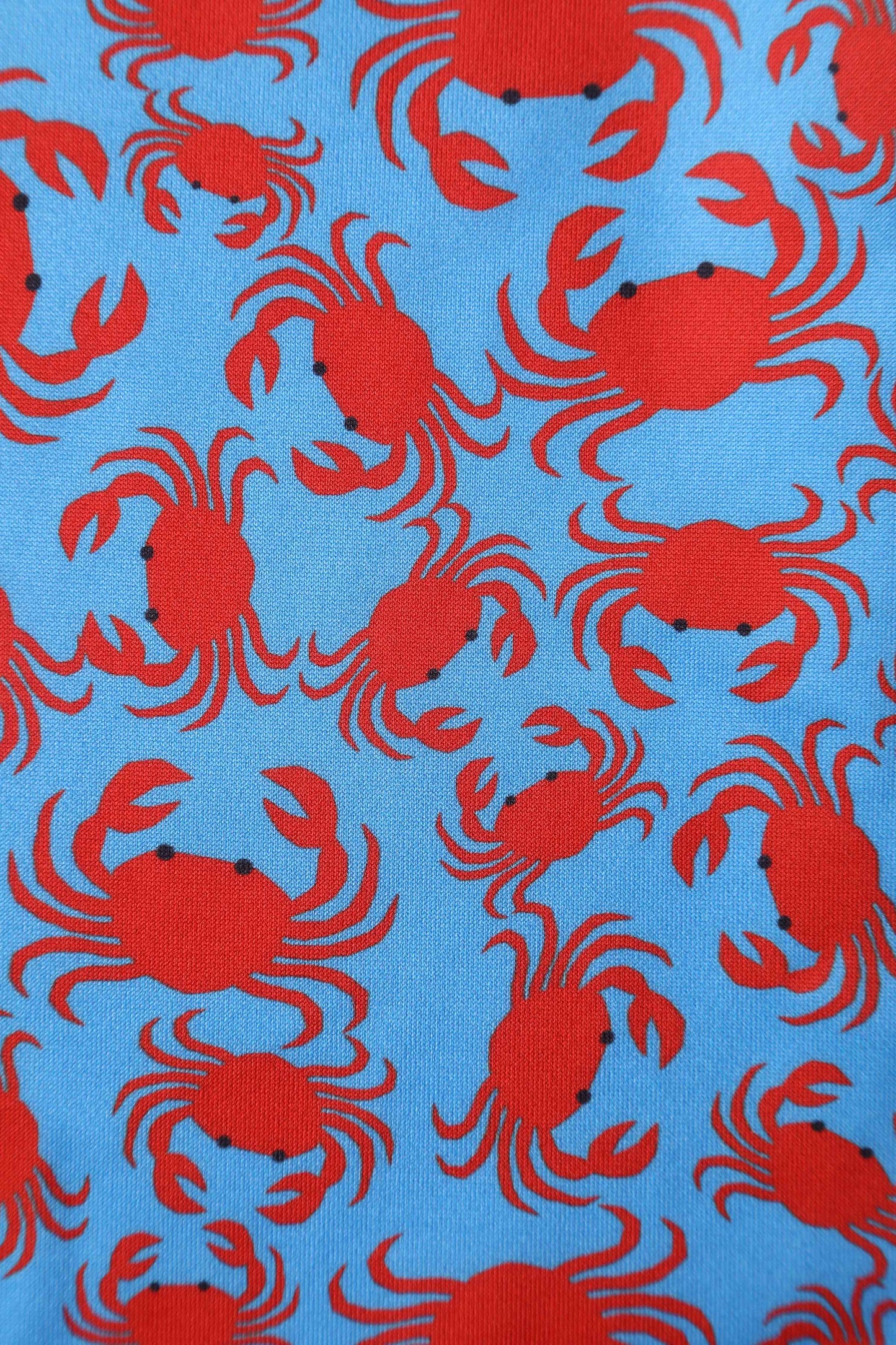 Amanda Crab Print Swing Dress