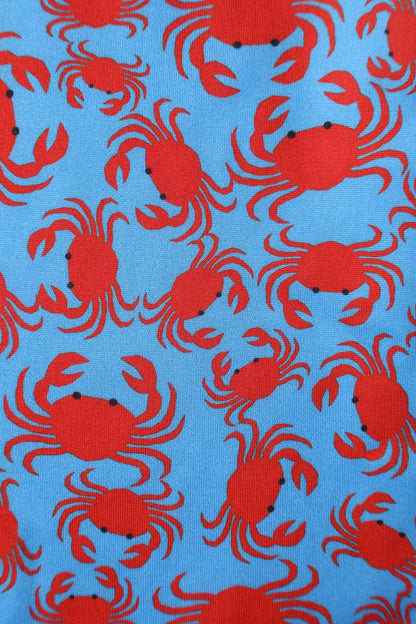 Amanda Crab Print Swing Dress